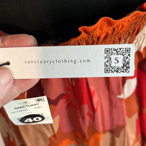 Sanctuaries, sundress, beautiful, fall colors, red browns orange​ - Picture 6 of 6